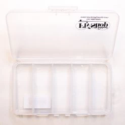 Ashland Fly Shop Fly Boxes AFS 5 Compartment Slotted Fly Box