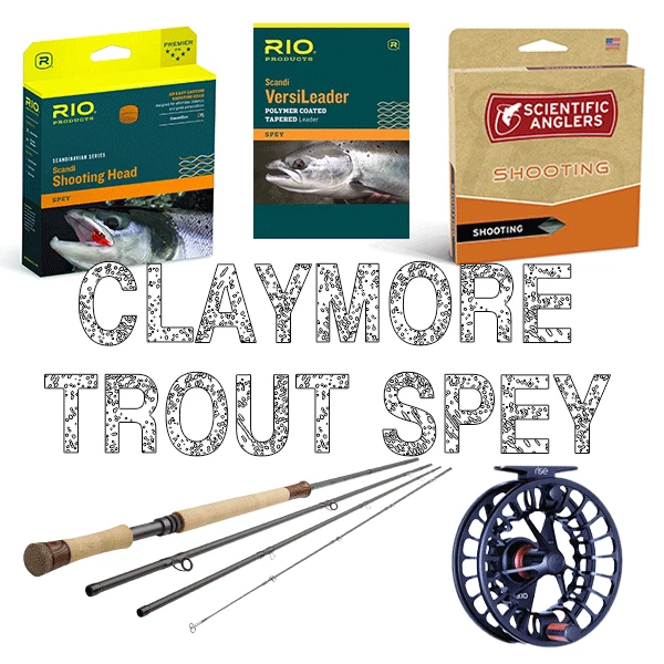 Ashland Fly Shop Redington CLAYMORE Custom Trout Spey Rod Outfit 3 Ashland Fly Shop Redington CLAYMORE Custom Trout Spey Rod Outfit